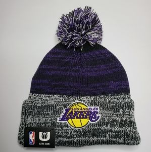 NEW Los Angeles Lakers Knit Beenie - Adult - OSFM